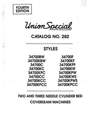 UnionSpecial 34 700 KPF Manual