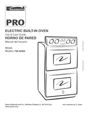 Kenmore PRO 790.42003 Use & Care Manual