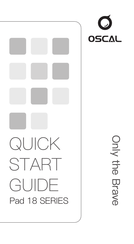 OSCAL 18 Series Quick Start Manual