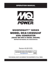 MQ Power DCA125SSIU4F Operation Manual