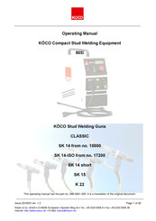 KÖCO 805i Operating Manual