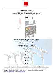 KÖCO 2305i Operating Manual