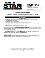 North Star 804311 Owner's Manual
