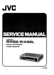 JVC R-K22 Service Manual