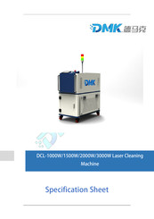 DMK DCL-2000W Specification Sheet