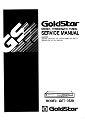 Goldstar GST-9320 Service Manual