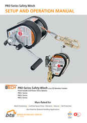 BTS BTECH PRO-1 Series Setup And Operation Manual