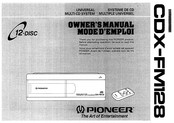 Pioneer CDX-FM128 Owner's Manual