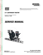 Lincoln Electric LT-7 Tractor Service Manual