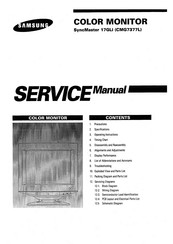 Samsung SyncMaster 17GLi Service Manual