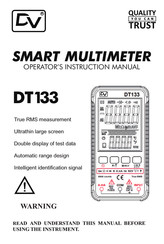 DV DT133 Operator's Instruction Manual