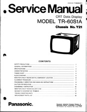 Panasonic TR-60S1A Service Manual