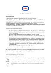 JOJOY WHIZZPAD User Manual