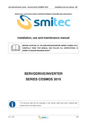 Smitec COSMOS 301X Installation And Use Manual