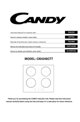 Candy CI64248CTT Instruction Manual