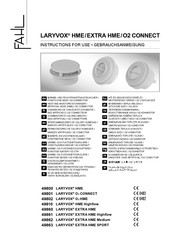 Fahl LARYVOX HME Highflow Instructions For Use Manual