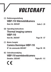 VOLTCRAFT WBP-110 Operating Instructions Manual