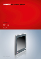 Beckhoff CP77 Series Manual