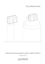 Grunbeck GENO-mat MN-Z Operation Manual