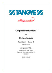 ALLSPEEDS Tangye 21219 Original Instructions Manual