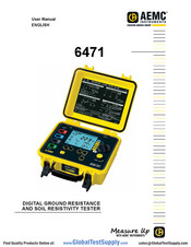 AEMC 6471 User Manual