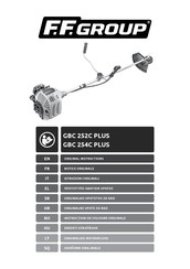 F.F. Group GBC 252C PLUS Original Instructions Manual