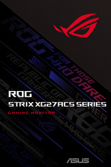 Asus ROG STRIX XG27ACS-W Manual
