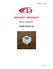 Actox ABC50SKXF User Manual