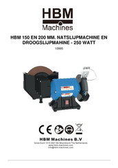 HBM Machines 10995 Instruction Manual