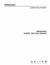 Data General AViiON 300 Series Customer Documentation