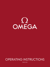 Omega 321 Operating Instructions Manual
