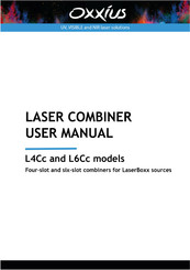 OXXIUS L4Cc User Manual