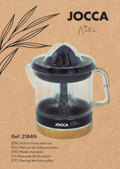 JOCCA Nature 2184N Instruction Manual
