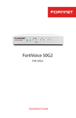 Fortinet FortiVoice 50G2 Quick Start Manual