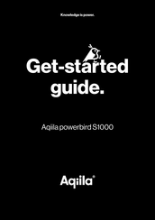 Aqiila powerbird S1000 Get Started Manual