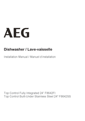 AEG F8642SS Installation Manual