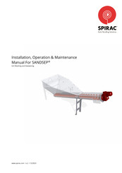 SPIRAC SANDSEP SA320 Installation, Operation & Maintenance Manual