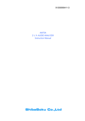 ShibaSoku AM70A Instruction Manual