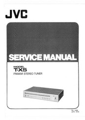 JVC T-X5 Service Manual