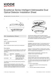 Kidde KE-DP3020W Installation Sheet