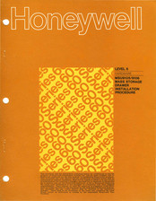 Honeywell MSU9l06 Installation Manual