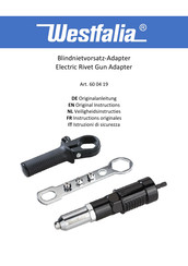 Westfalia 60 04 19 Original Instructions Manual