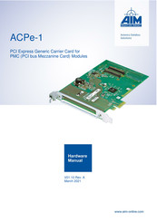 Aim ACPe-1 Hardware Manual