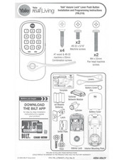 Yale Living YRL216 Installation And Programming Instructions