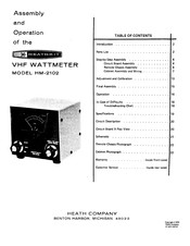 Heathkit Heathkit HM-2102 Assembly And Operation Manual