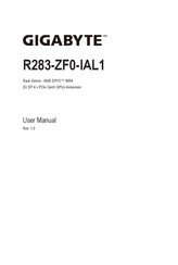 Gigabyte R283-ZF0-IAL1 User Manual