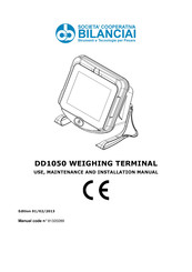 Bilanciai DD1050 Use, Maintenance And Installation Manual