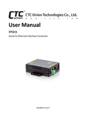 CTC Union STE211 User Manual