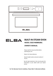 Elba ESGO-N6088D Owner's Manual