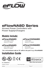 Altronix eFlow4NA8D Installation Manual
